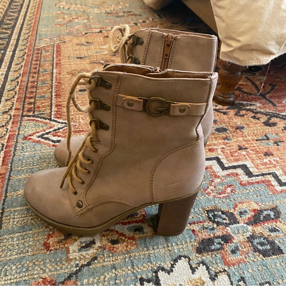 Super High Heel Guess Boots